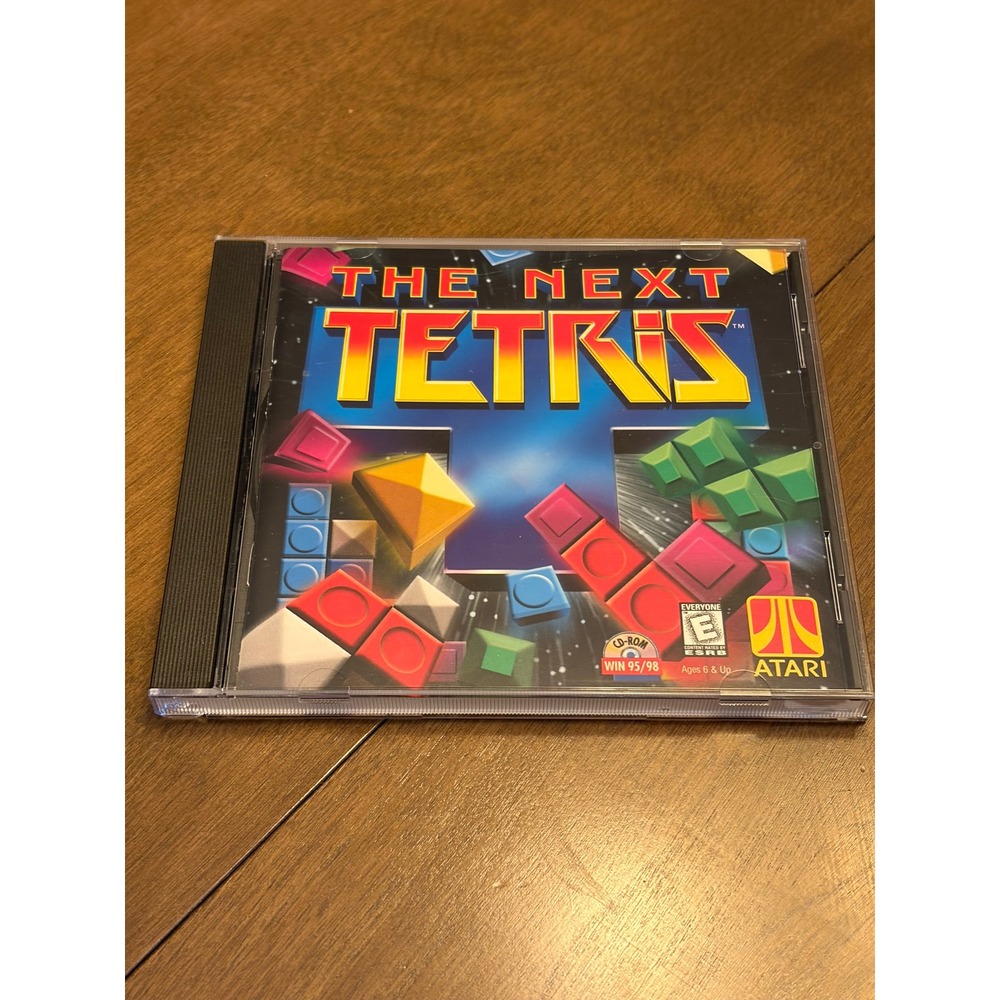 The Next Tetris PC CD-ROM 1999 Hasbro Interactive Atari Windows 95 98 Vintage
